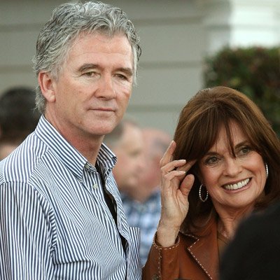 Patrick Duffy and Linda Gray to...